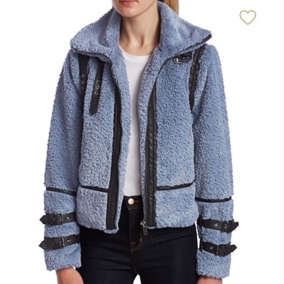 DH New York Faux Fur Jacket - Picture 1 of 3